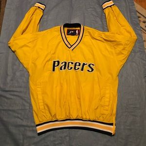 vintage pro player Indiana Pacers windbreaker top